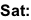 Sat: