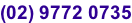 (02) 9772 0735